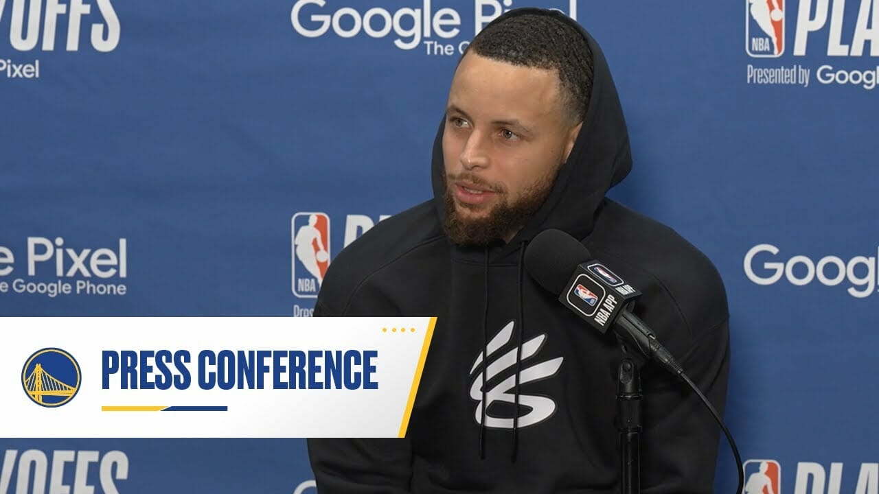 Stephen Curry Recaps Warriors’ Game 3 Loss To Lakers | May 6, 2023 | Warriors News