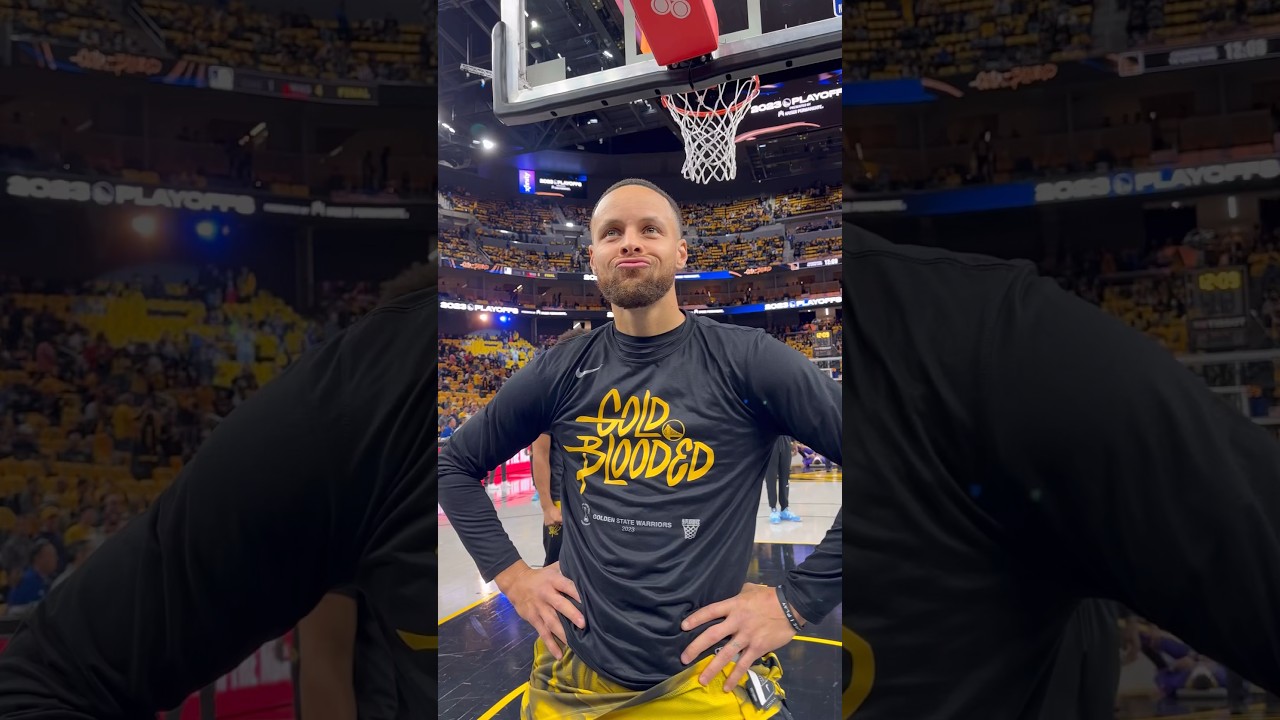 Stephen Curry Wild Trick Shot 🤯 | #shorts | Warriors News