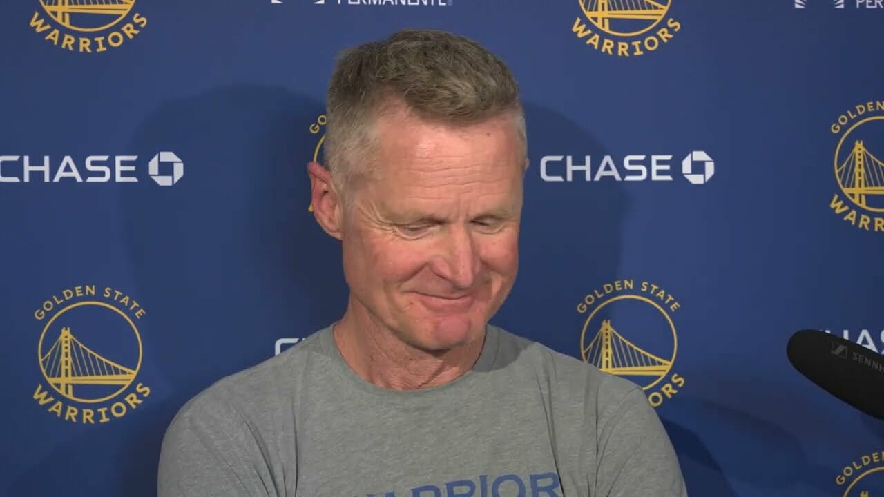 Steve Kerr Previews Warriors Game 4 Against Lakers | May 7, 2023 | Warriors News