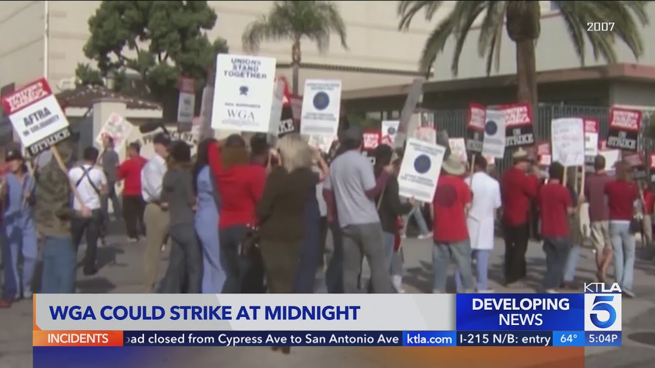 Strike Looms For Hollywood Writers