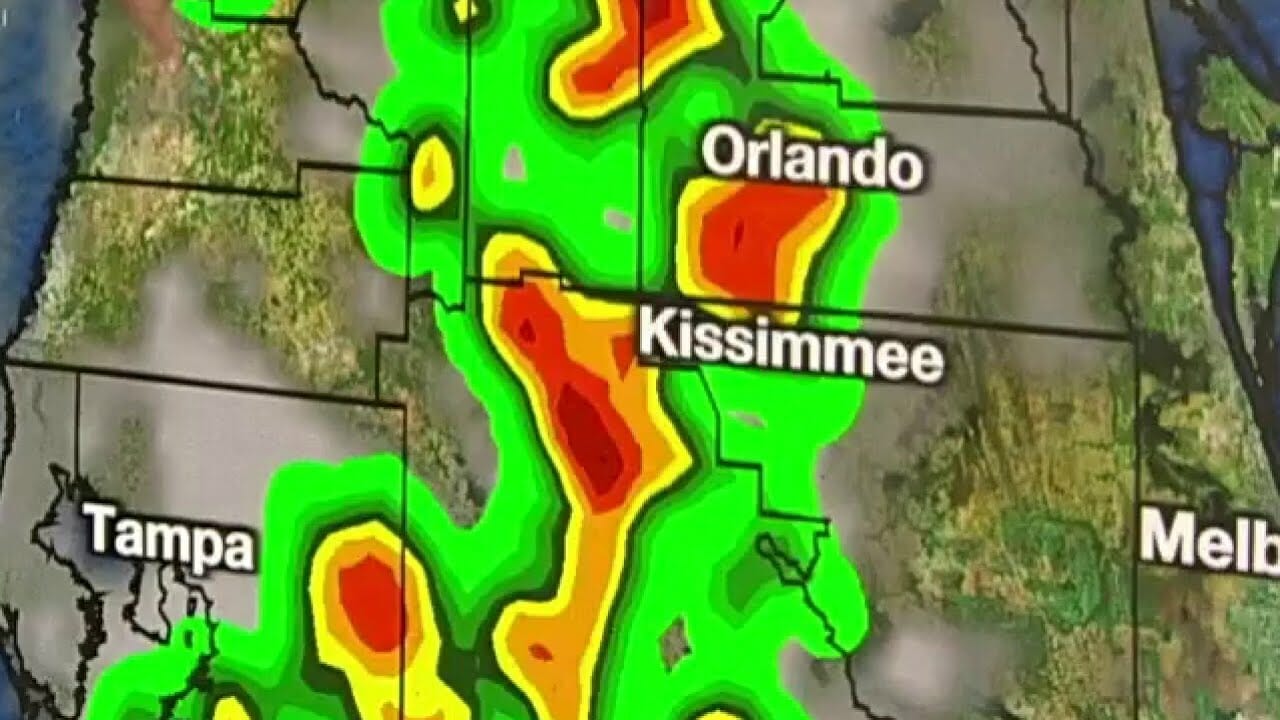 Strong Storms Could Strike Orlando Area