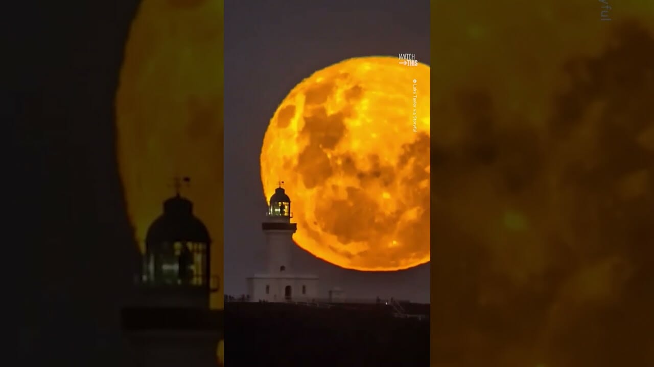 Stunning Timelapse Of Full ‘flower Moon’ Captured In Australia 🌕