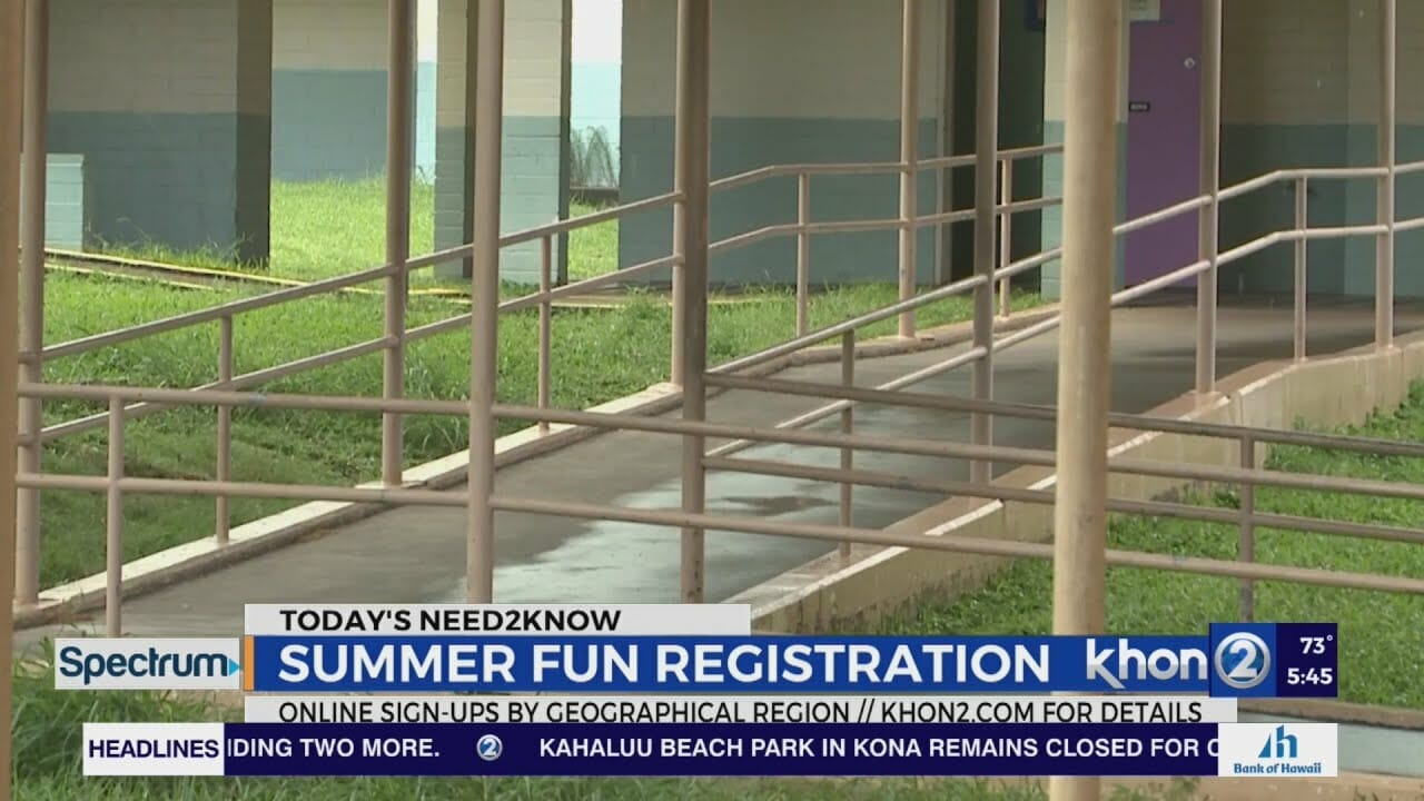 Summer Fun Registration Begins Today