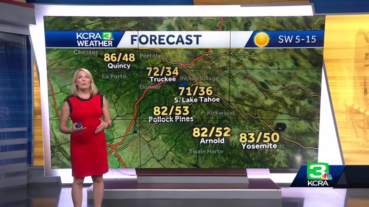 Sunny Skies And Above Average Temps Across Northern California