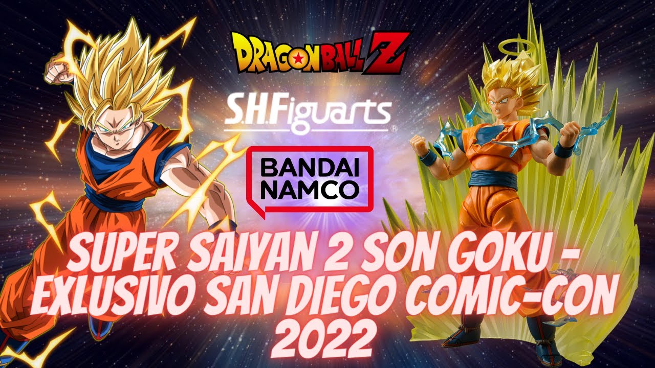 Super Saiyan 2 Son Goku – Exlusivo San Diego Comic Con 2022 – Sh Figuarts – Sdcc News