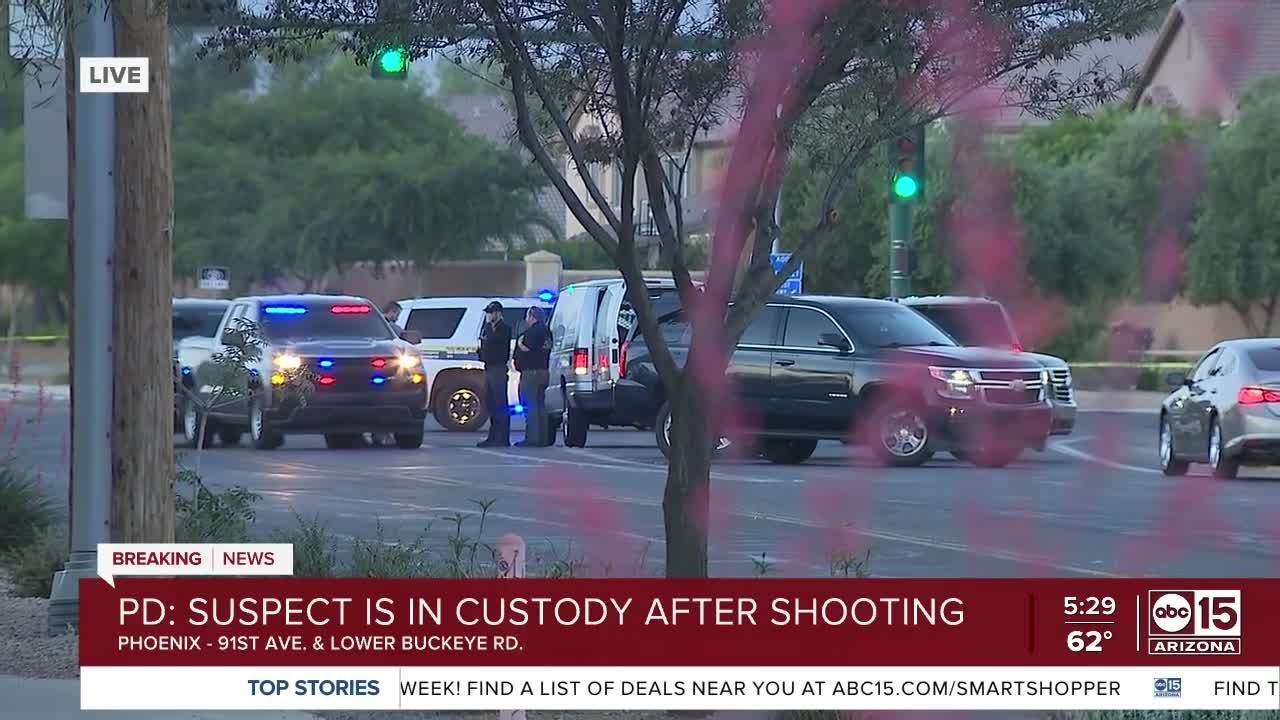 Suspect In Custody After Shooting Involving Police In West Phoenix