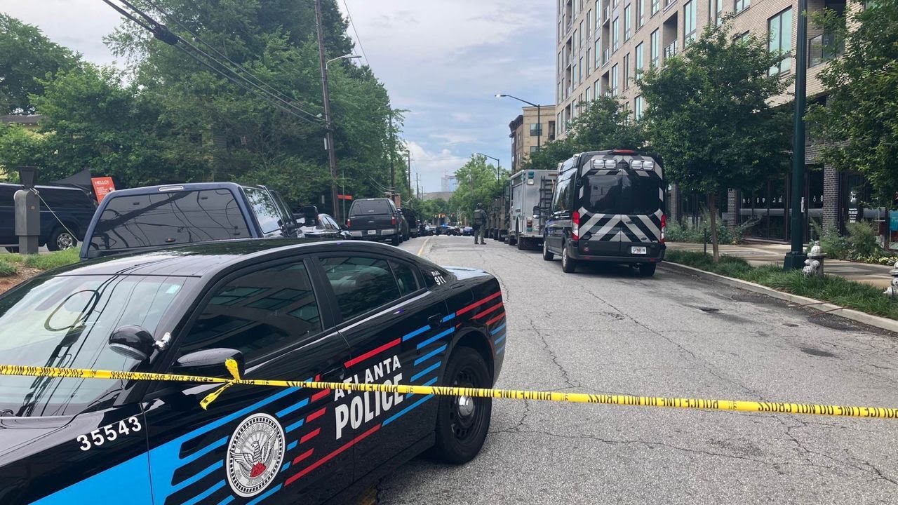 Swat On Scene Of Shooting In West Midtown