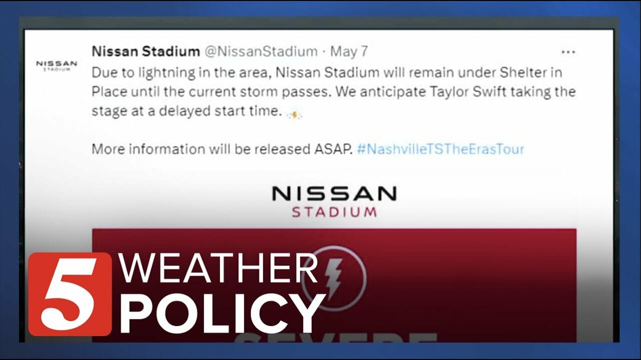 Swifties Lament Procedures During Nissan Stadium Lightning Delay