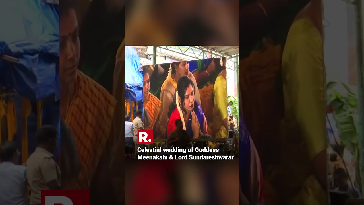 Tamil Nadu: Devotees Throng To Witness Celestial Wedding Of Goddess Meenakshi & Lord Sundareshwarar