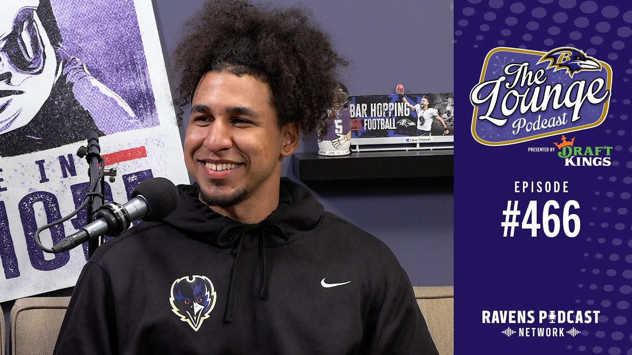 Tavius Robinson Joins The Lounge | Baltimore Ravens