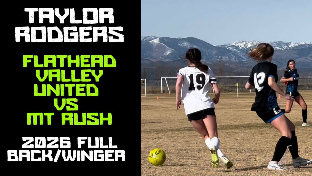 Taylor Rodgers Girl Soccer Highlights 2023 / Fvu Club Vs Mt Rush / Women’s College Recruiting Video