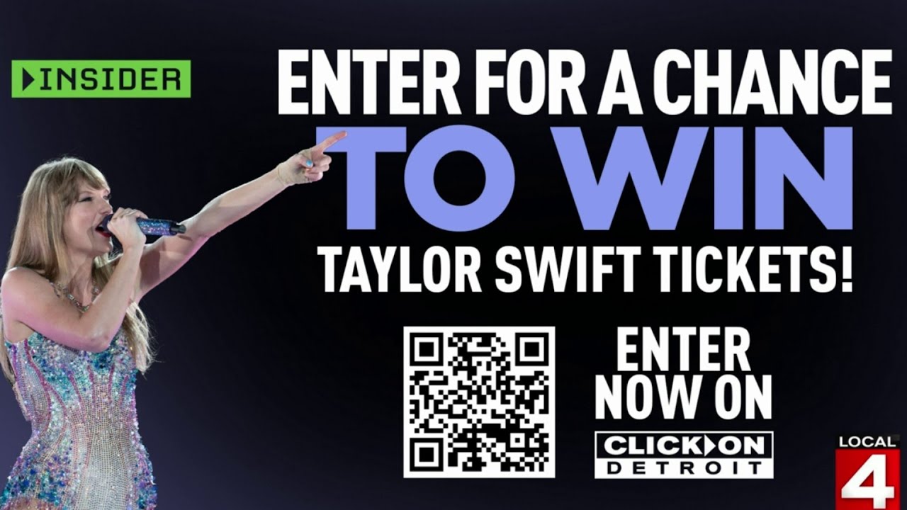 Taylor Swift Ticket Sweepstakes: Enter To Win 2 Tickets To Detroit Concert | Detroit News