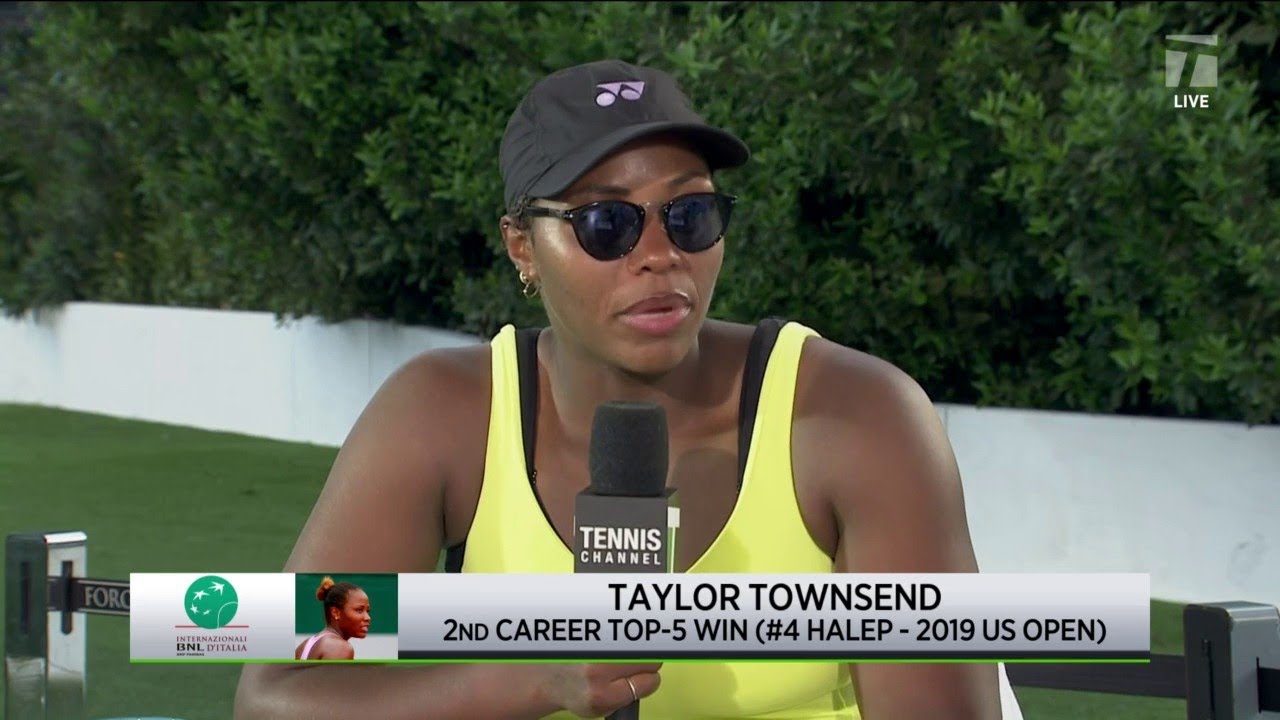 Taylor Townsend Excited After The Biggest Win Of Her Career | 2023 Rome Second Round | Tennis News