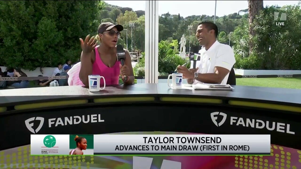 Taylor Townsend Talks About Breaking Into The Top Ten In Doubles | 2023 Rome | Tennis News