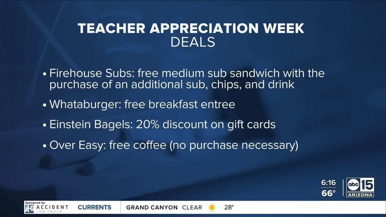 Teacher Appreciation Week Deals For May 8 12!