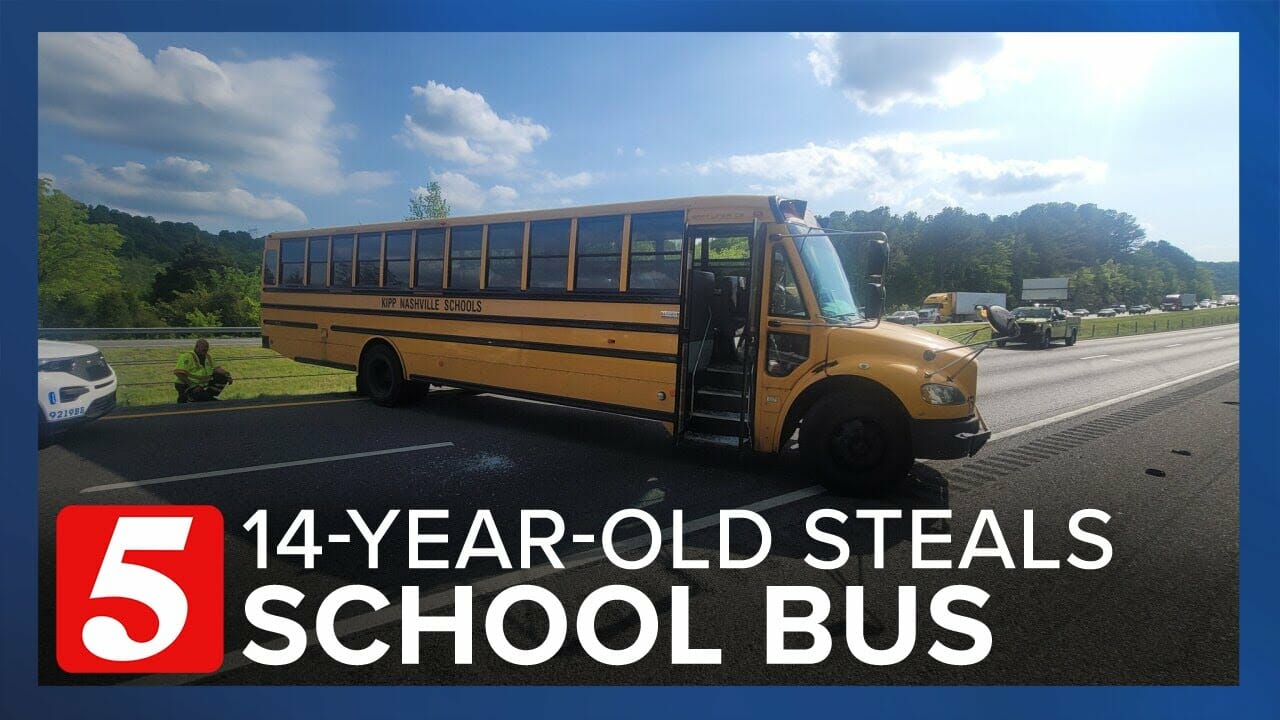 Teen Steals Nashville School Bus Using A Key That Didn’t Come From The Bus