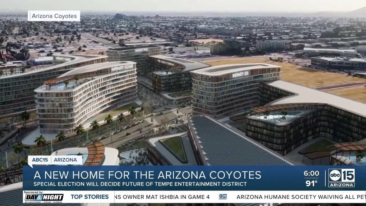 Tempe Special Election To Decide Fate Of Coyotes’ Arena, Entertainment District