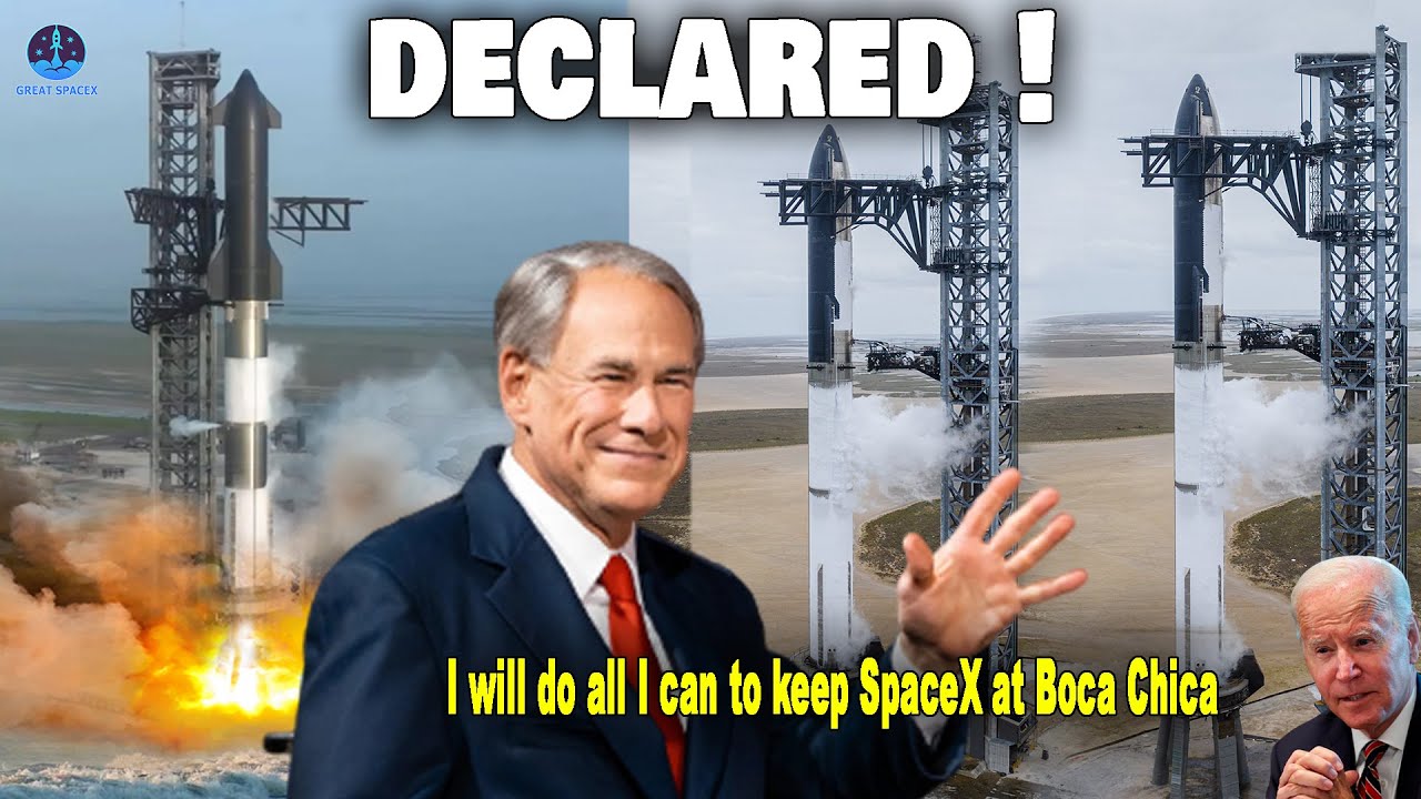 Texas Gov Did Everything For Spacex & Elon Musk In Boca Chica, Unlike The President… | Spacex News