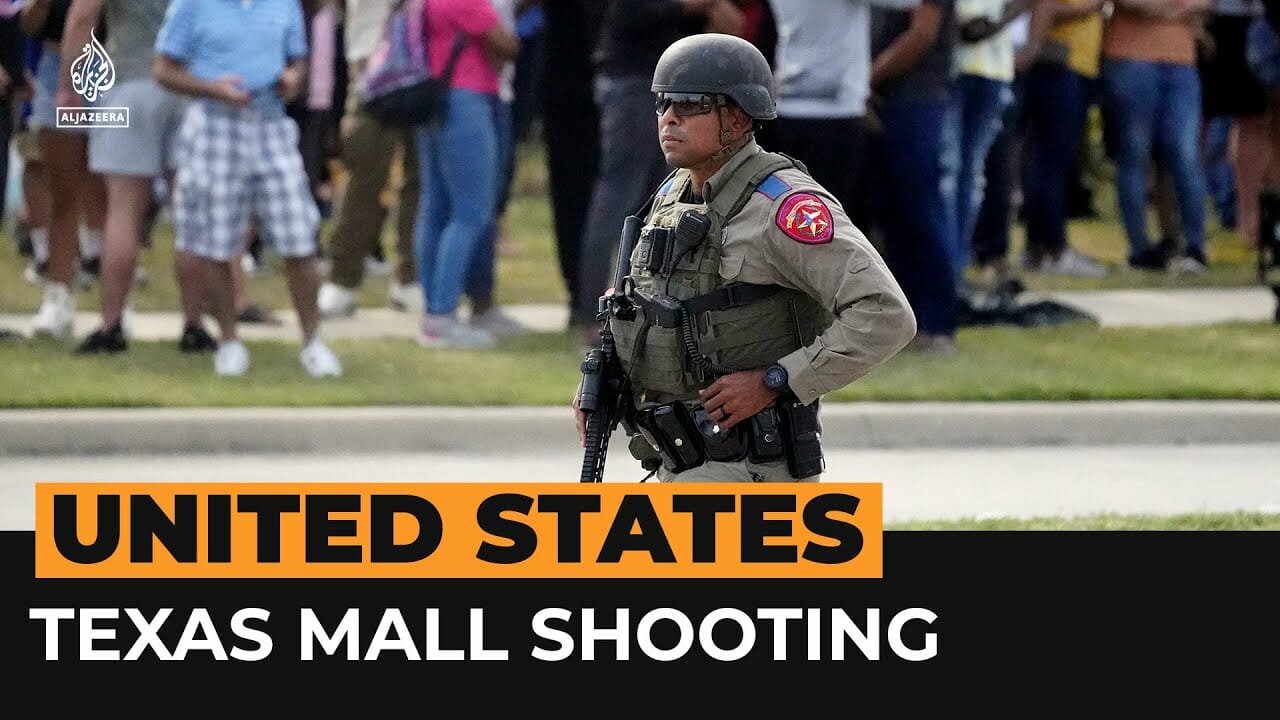 Texas Mall Mass Shooting Caught On Camera | Al Jazeera Newsfeed