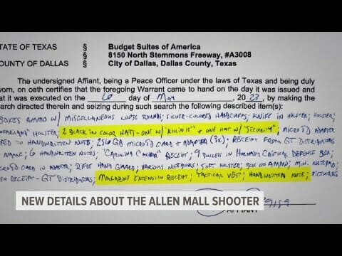 Texas Mall Shooting: Evidence Suggests Suspect Planned Deadly Attack