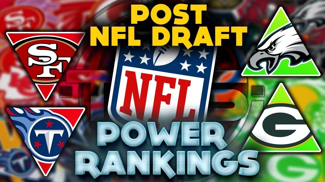 The Official 2023 Nfl Power Rankings (post Draft Edition!) || Tps