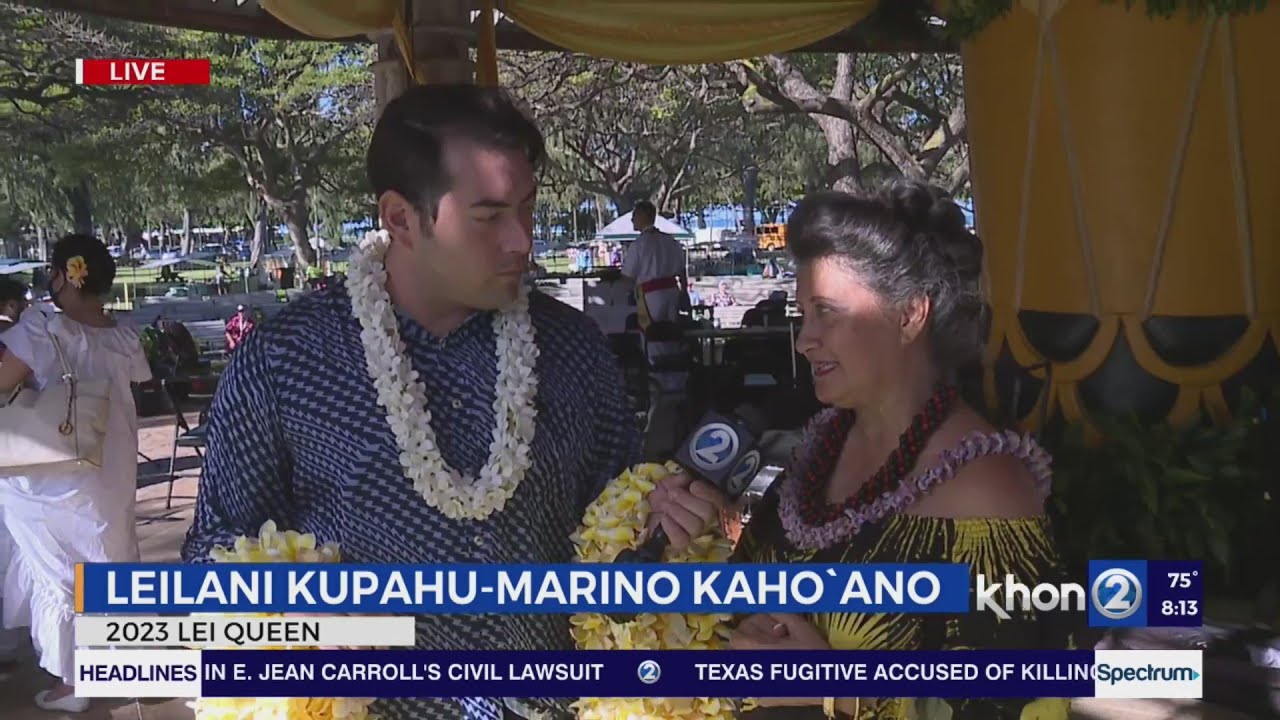 The Preparation For Lei Day At Kapiolani Park Pt.6