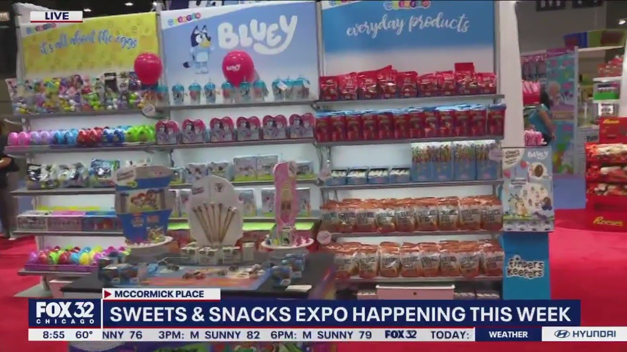 The Sweets & Snacks Expo Is Packed With More Than 800 Exhibitors.