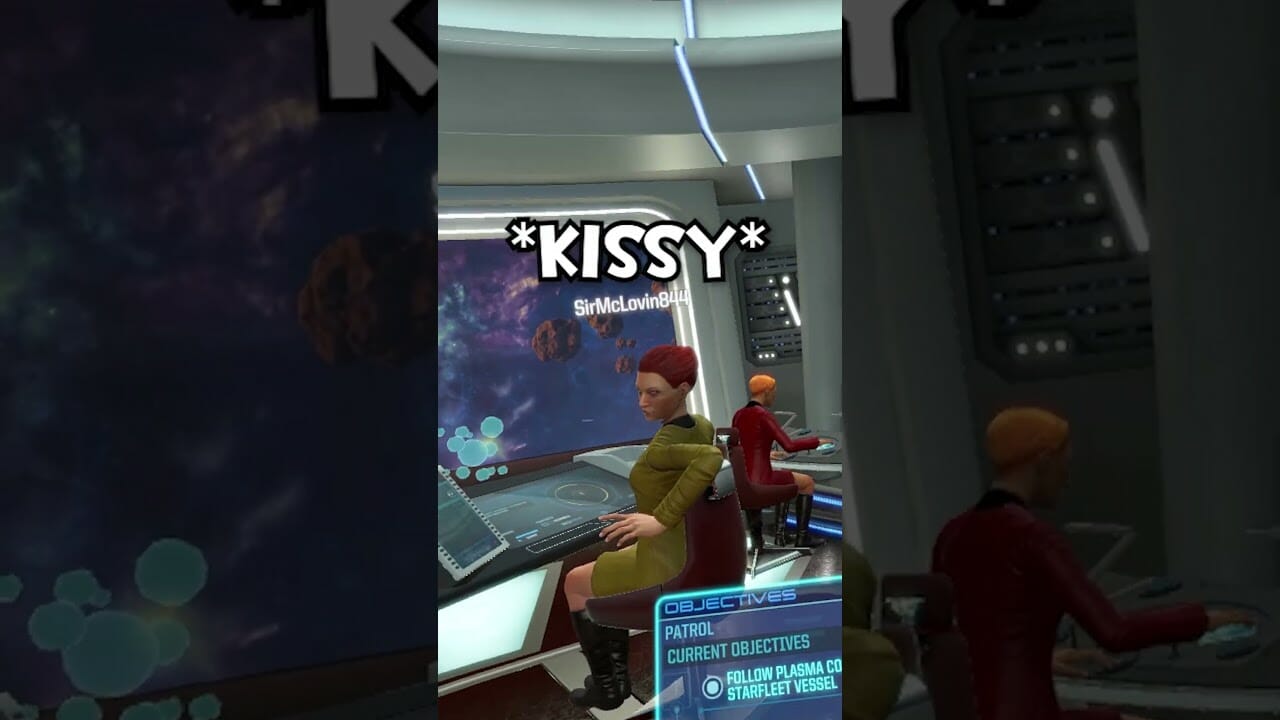 This Crew Was Rudely Interupted In Star Trek Bridge Crew Vr #shorts