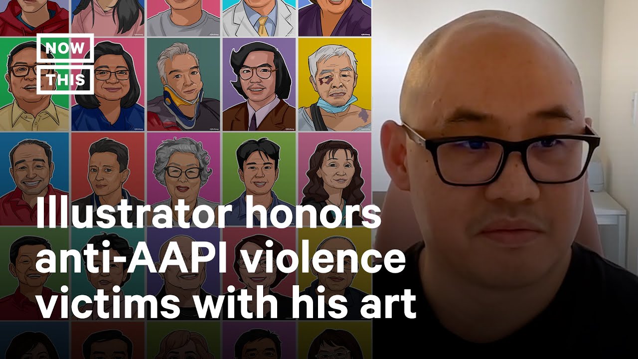 This Illustrator’s Portraits Honor Lives Lost To Anti Aapi Violence