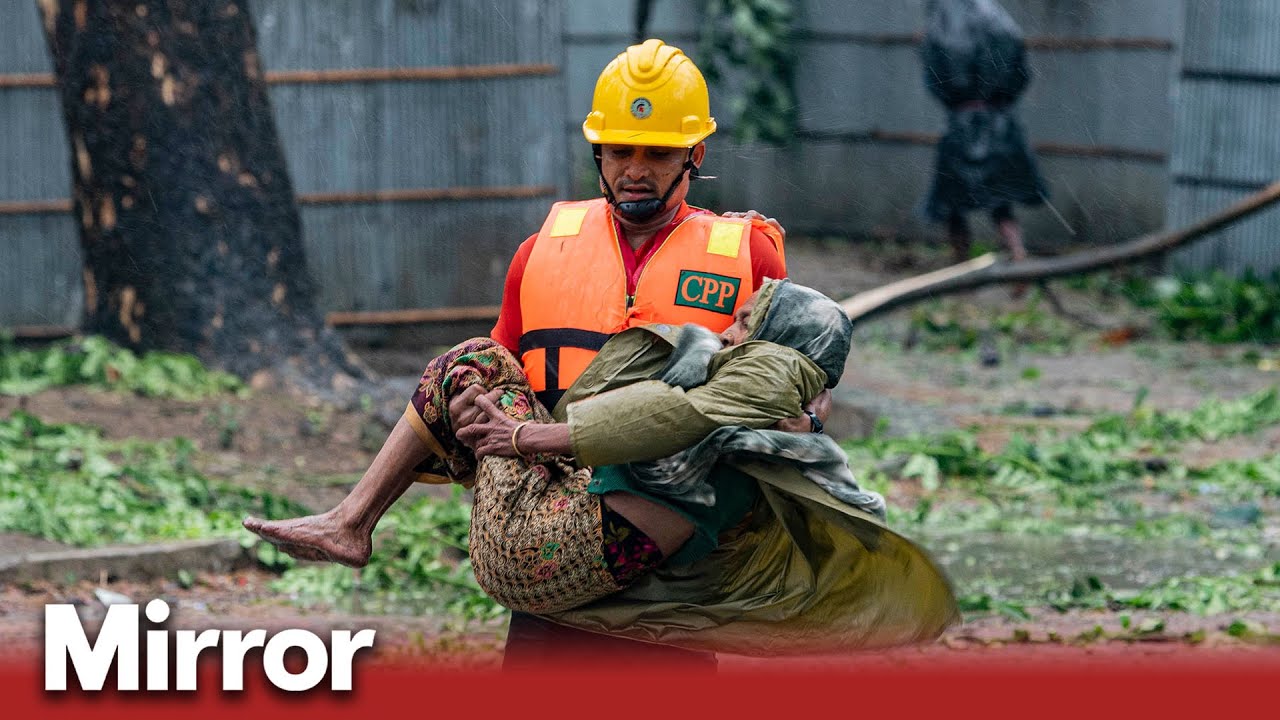 Three Dead As Cyclone Mocha Makes Landfall In Myanmar | Uk News