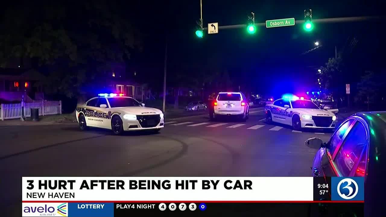 Three Struck While Crossing Street In New Haven