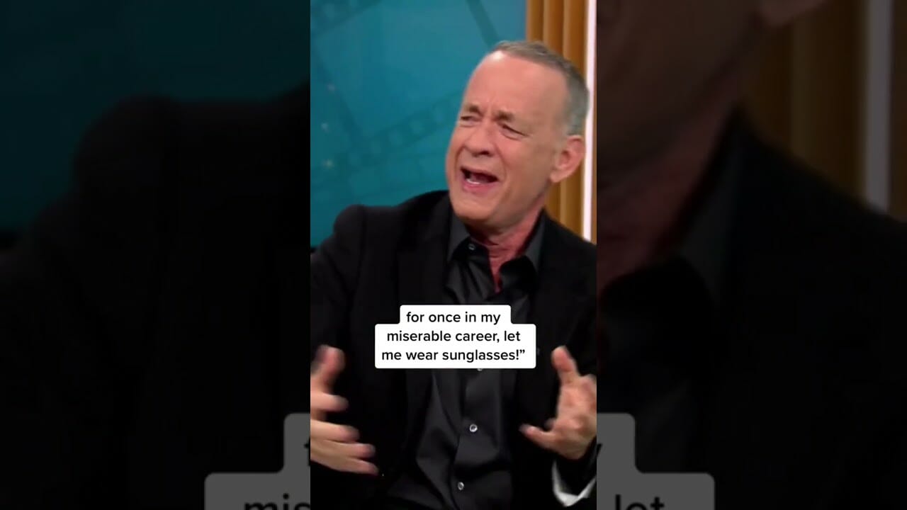 Tom Hanks Says He Hasn’t Always Been A Nice Person To Work With #shorts