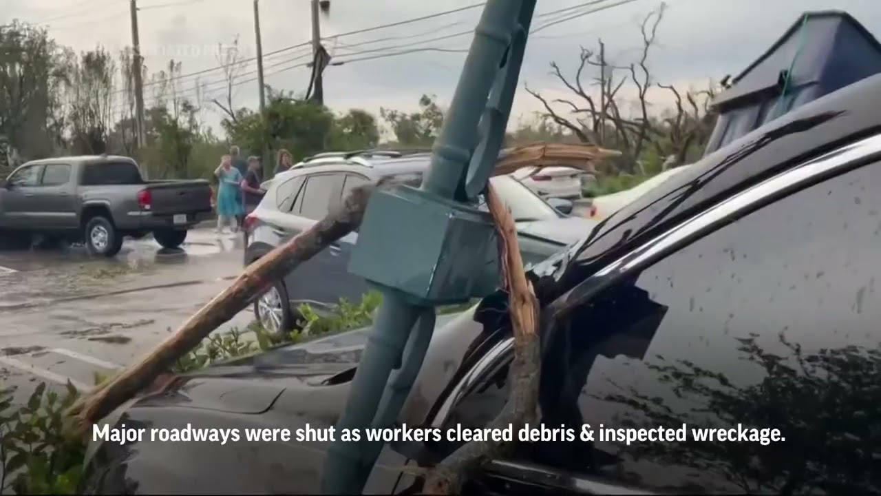 Tornado Flips Cars, Damages Homes In Coastal Florida City | Ap