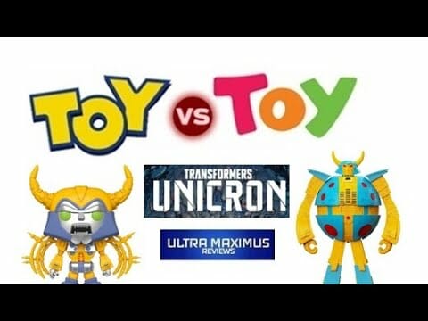 💥 Toy Vs Toy Unicron | San Diego Comic Con 2022 Funko Pop! Vs Super7 Prototype Reaction Figures – Sdcc News