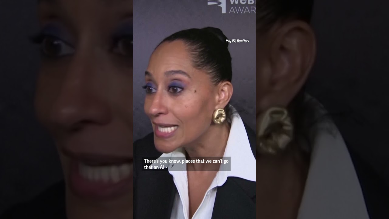 Tracee Ellis Ross Offers An Alternative Take On Ai While At The Webby Awards. #shorts | Ap