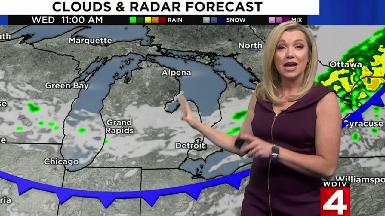 Tracking Midweek Cold Front Amid Drier Week In Metro Detroit | Detroit News