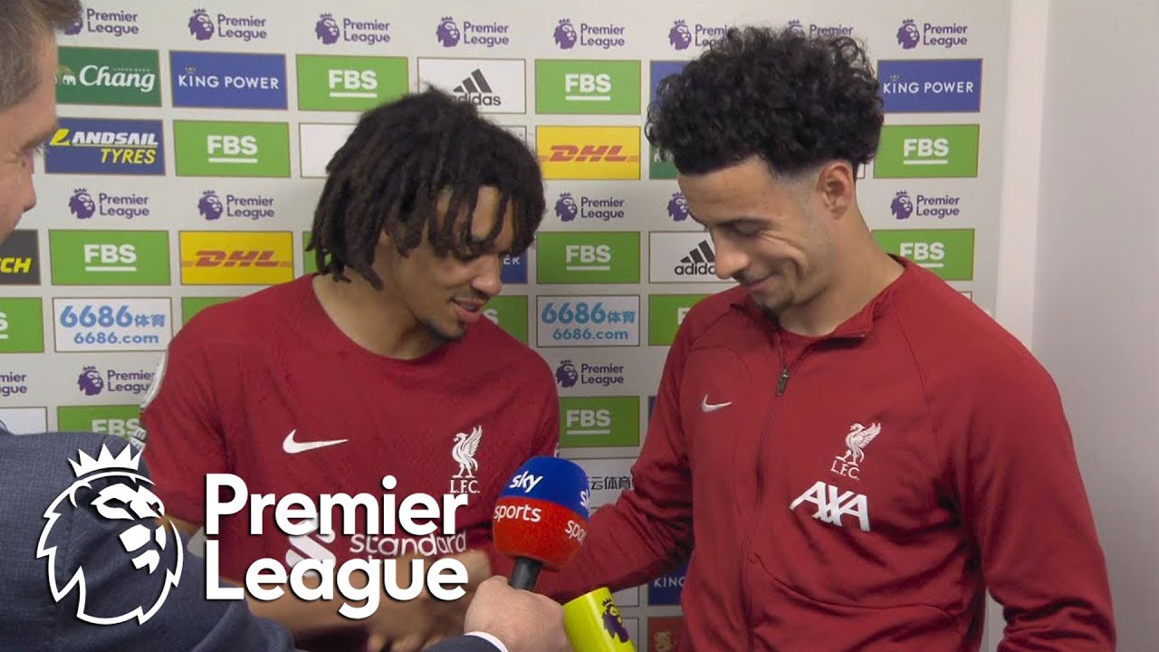 Trent Alexander Arnold, Curtis Jones On 3 0 Win V. Leicester City | Premier League | Nbc Sports