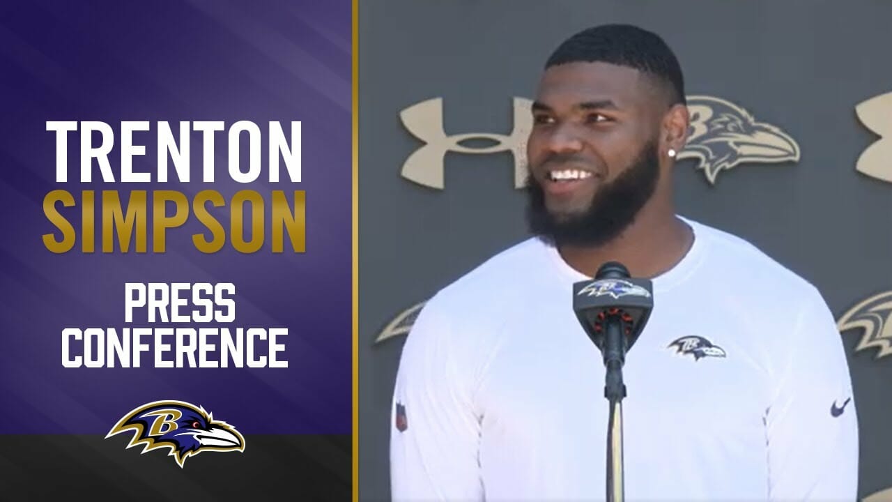 Trenton Simpson Wants To Carry On Ravens’ Linebacker Lineage | Baltimore Ravens