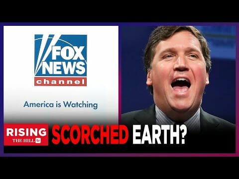 Tucker Carlson Going Scorched Earth On Fox News?! Report Alleges Fmr Host Declared War On Network