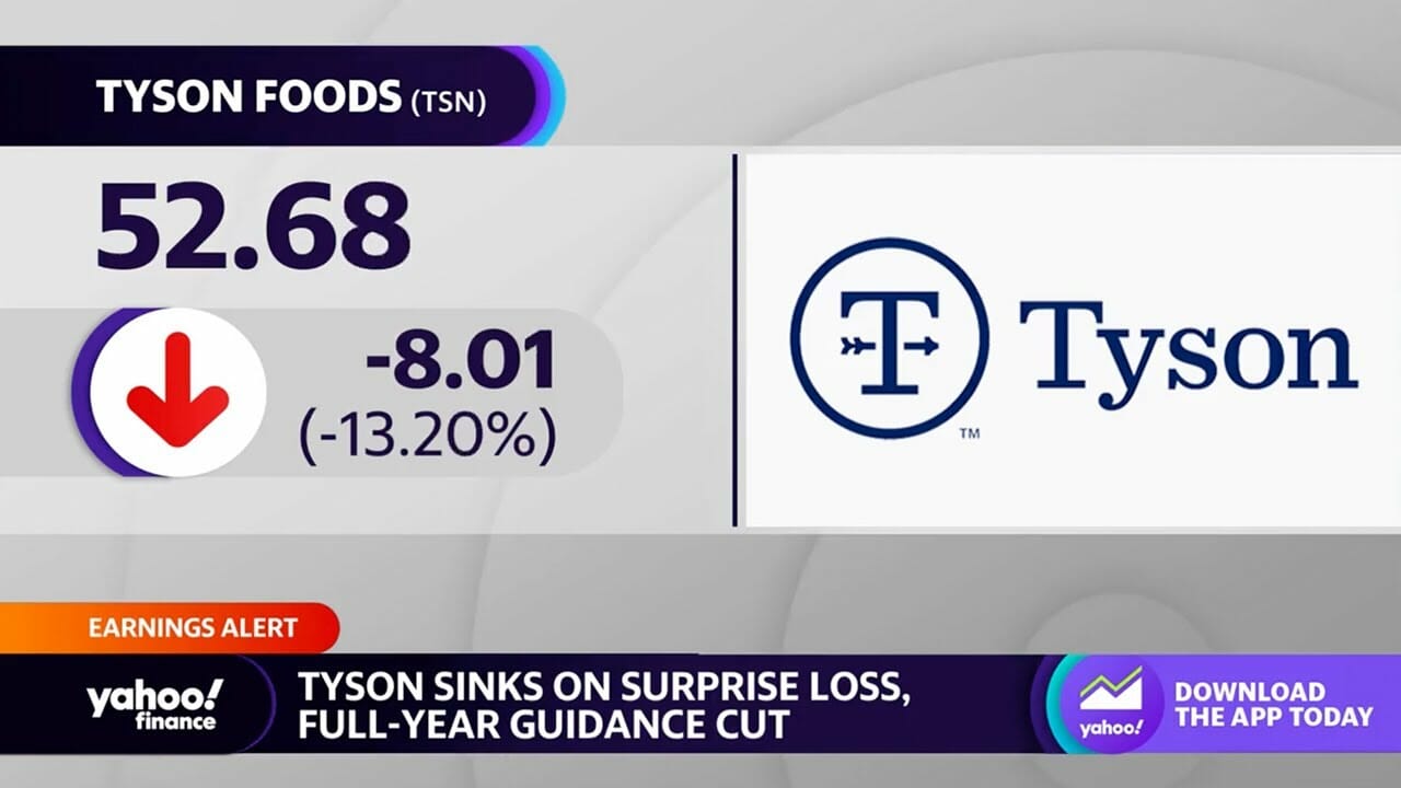 Tyson Foods Stock Declines On Q2 Earnings Miss