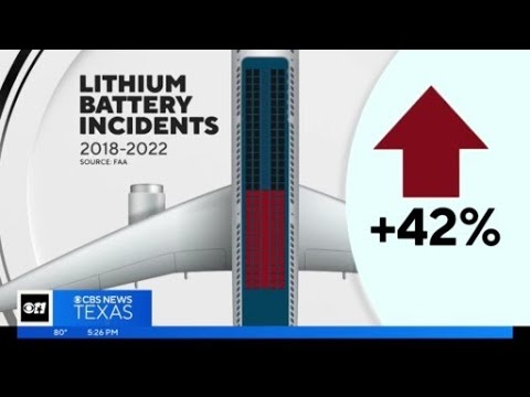 U.s. Rising Number Of Lithium Battery Incidents On Airplanes Worry Pilots, Flight Attendants | Dallas News