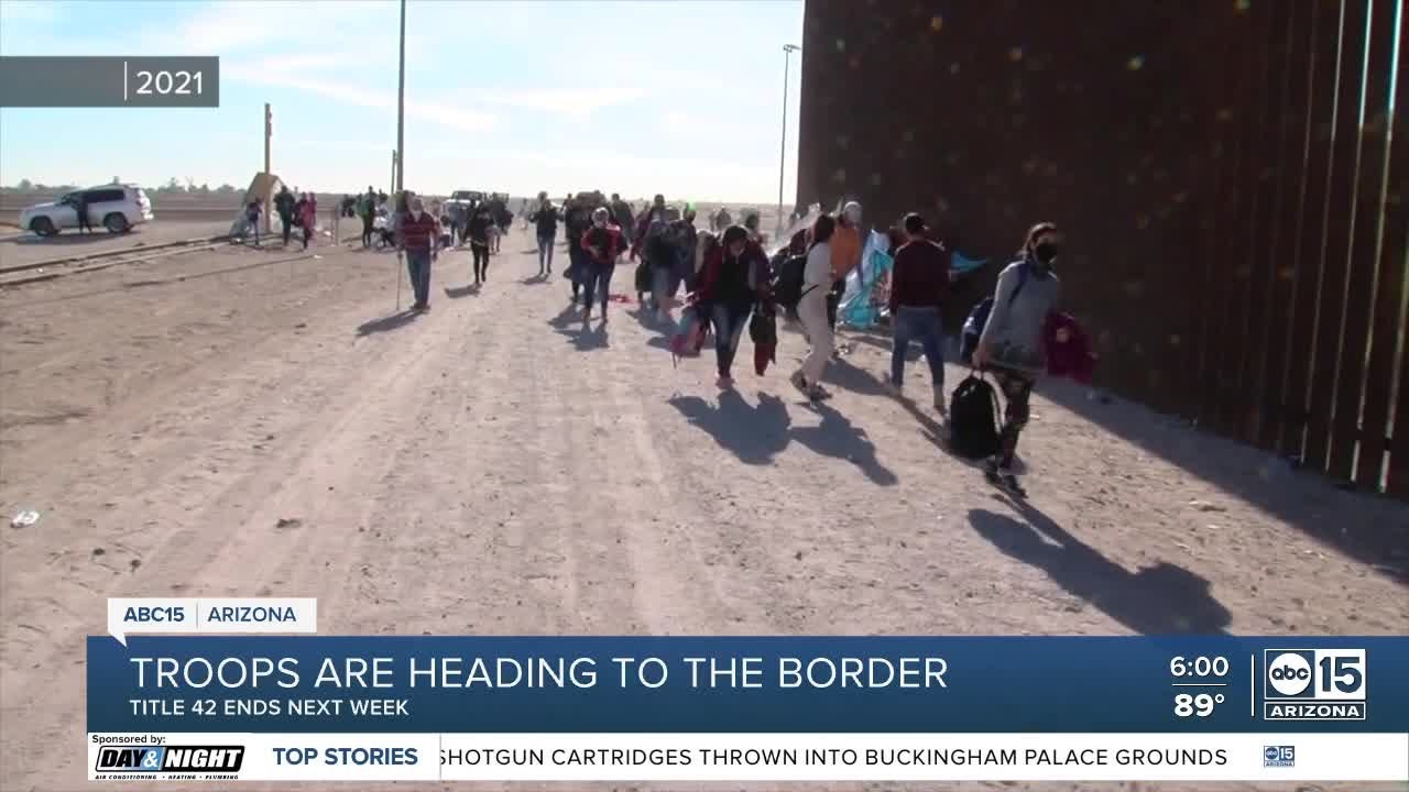 U.s. Troops Heading To Southern Border