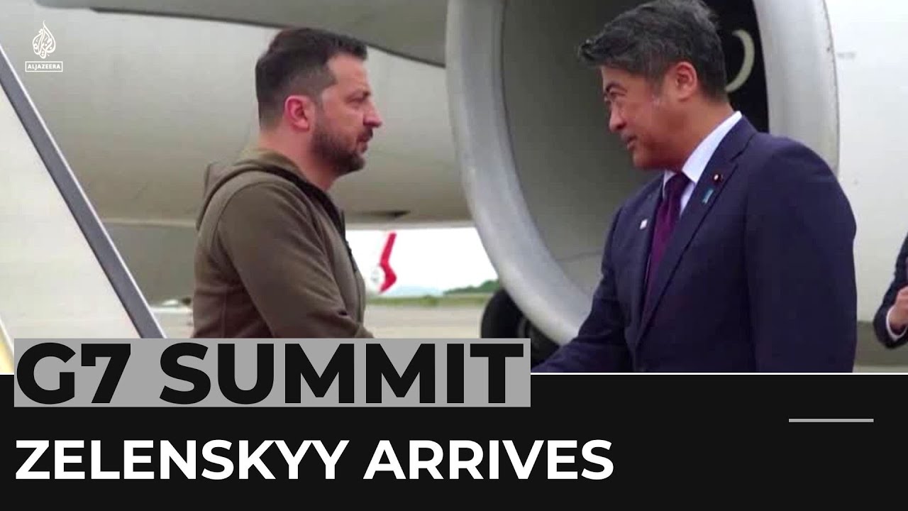 Ukraine’s Pres­i­dent Ze­len­skyy At­tends The G7 Sum­mit In Japan