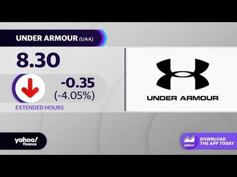 Under Armour Stock Declines On Weak Outlook, Profit Forecast