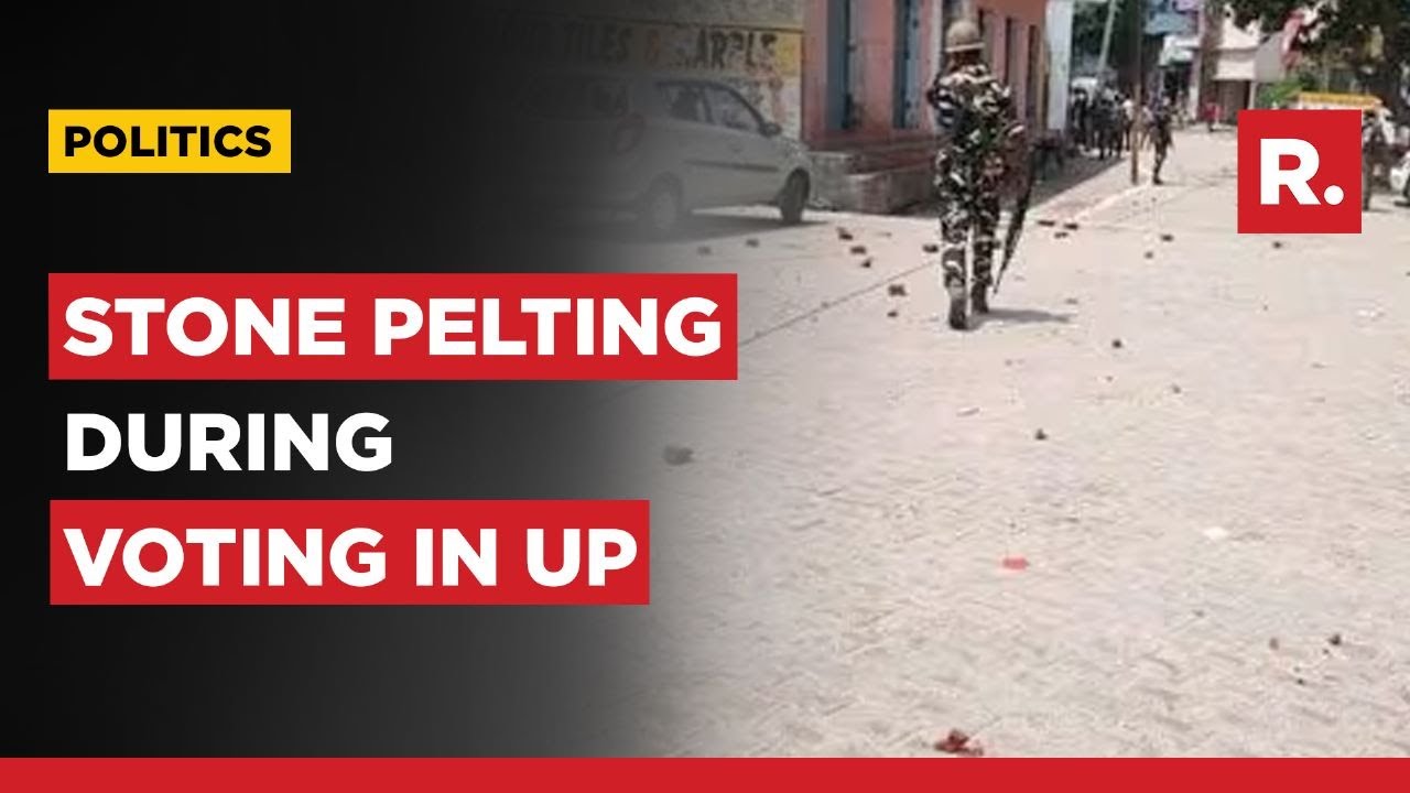 Up Civic Polls: Stone Pelting Reported During Voting In Amroha District