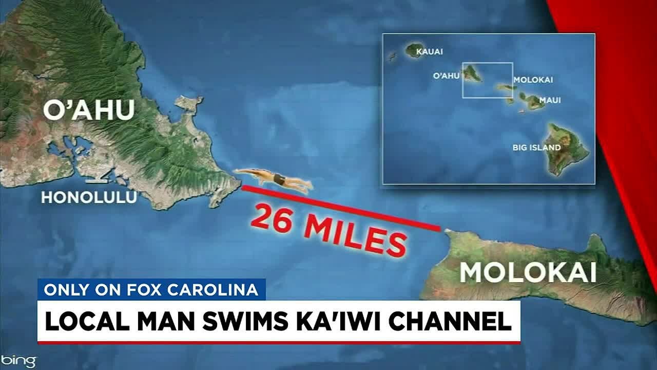 Upstate Man Swims Ka’iwi Channel