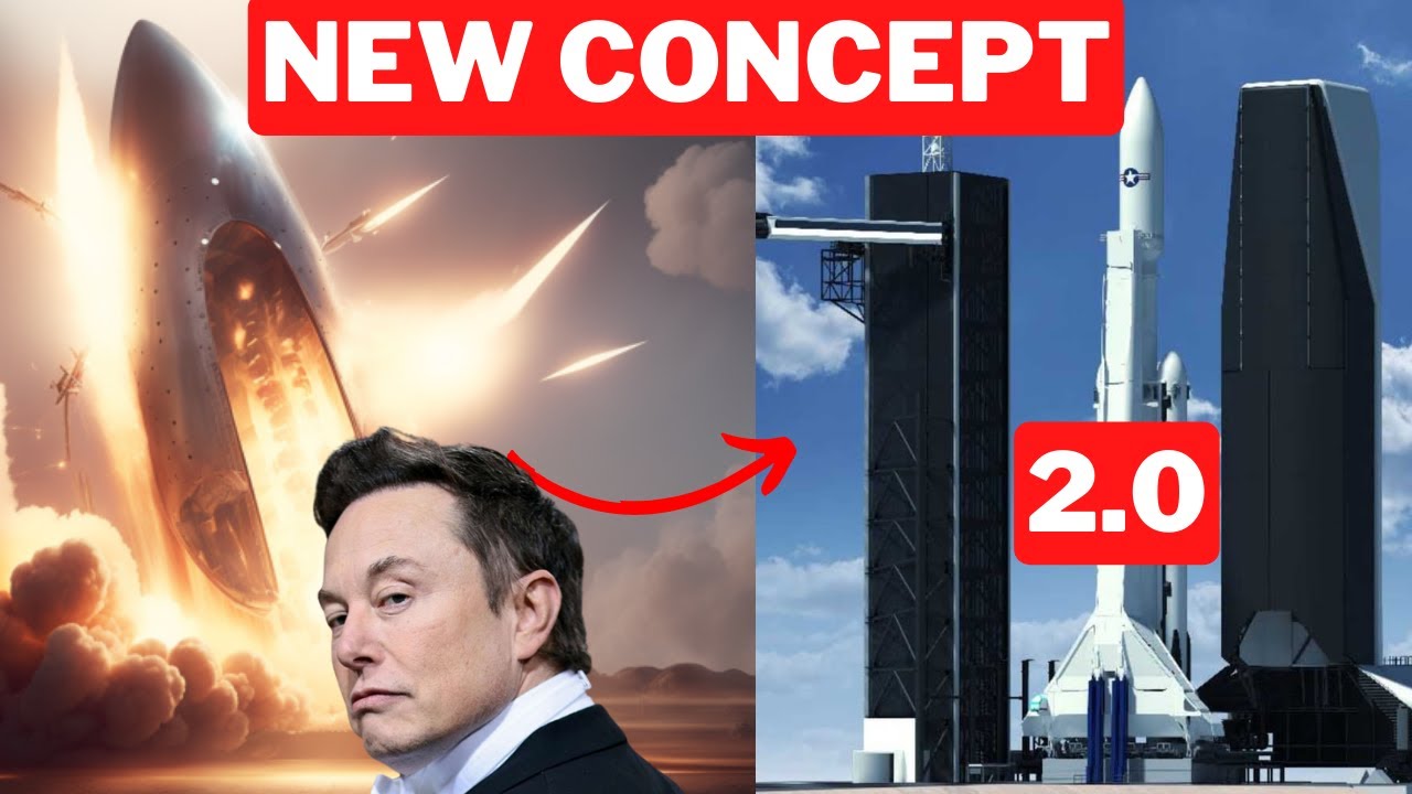 Urgent! Elon Musk Announced Spacex’s New Starship Rocket Concept | Spacex News