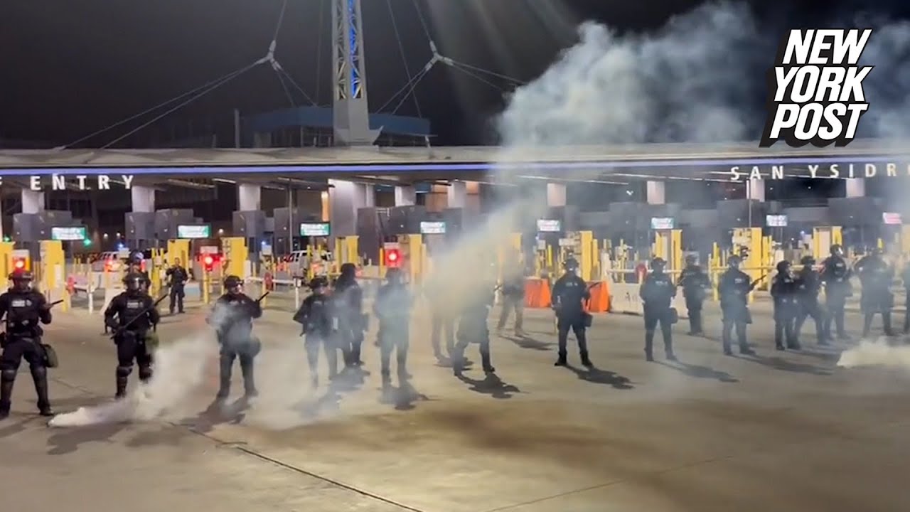 Us Customs And Border Protection Agents Take Part In Drill At San Ysidro Entry | New York Post