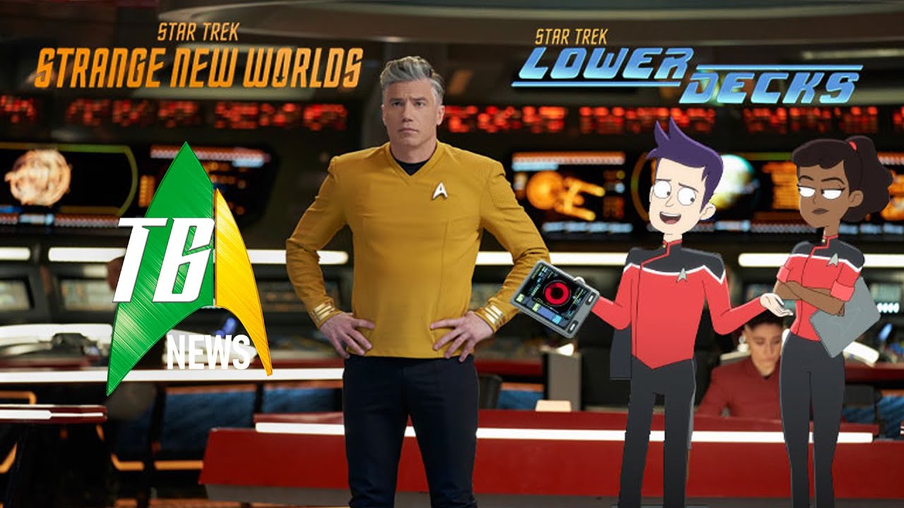 Vaza Imagem Com O Primeiro Vislumbre Do Crossover Star Trek: Strange New Worlds E Lower Decks