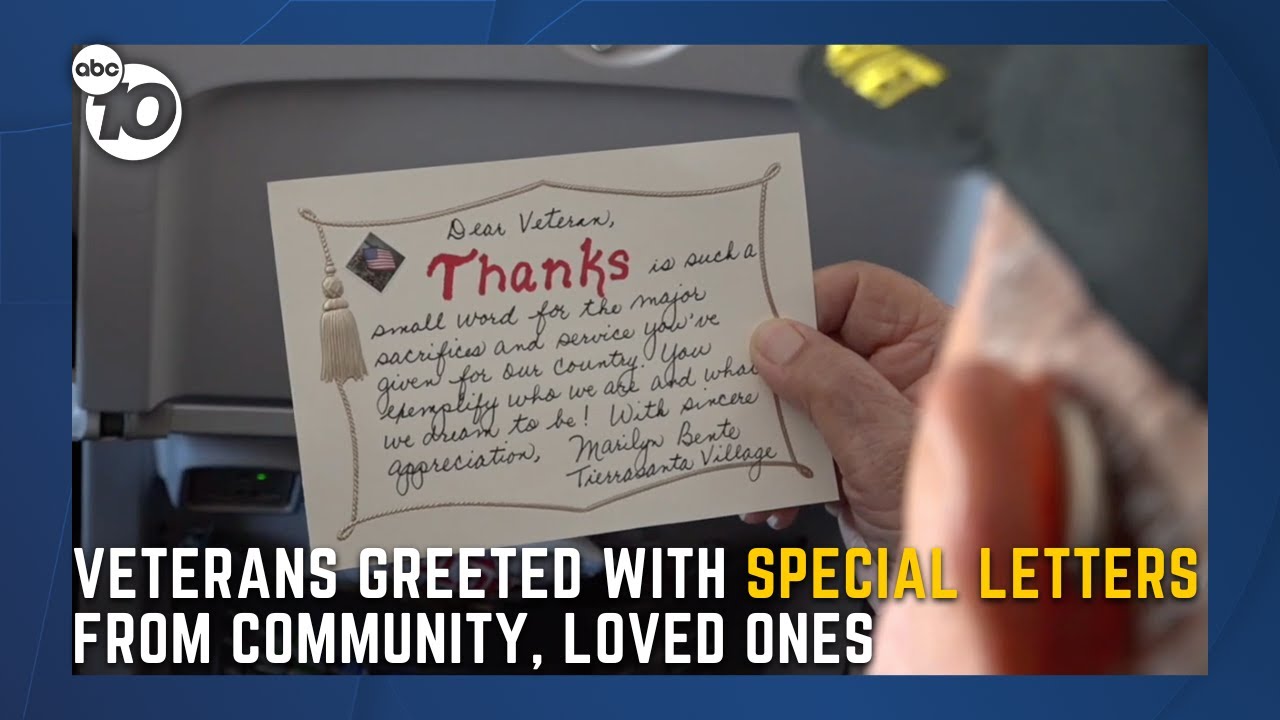 Veterans Greeted With A Special Mail Call From Their Loved Ones | San Diego News